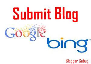 cara mendaftarkan blog ke google dan bing