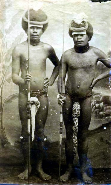 Canaque Warriros of New Caledonia