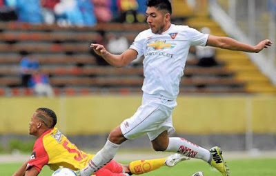 Benavídez en Liga de Quito (2016).