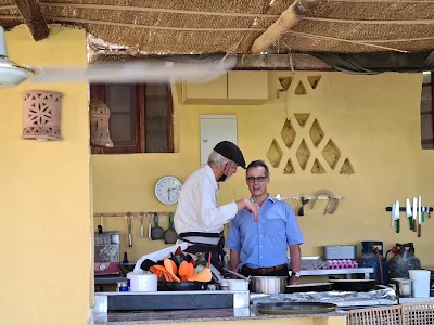 Ibis Restaurant & Cooking School in Tunis village in the El Fayoum oases in Egypt.