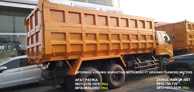 HARGA MITSUBISHI FIGHTER 6X4 DUMP TRUCK 2019