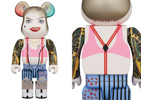 Birds of Prey Harley Quinn 400% Be@rbrick Vinyl Figure by Medicom Toy x DC Comics