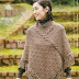 شال تريكو رووووعه Gorgeous knitting shawl