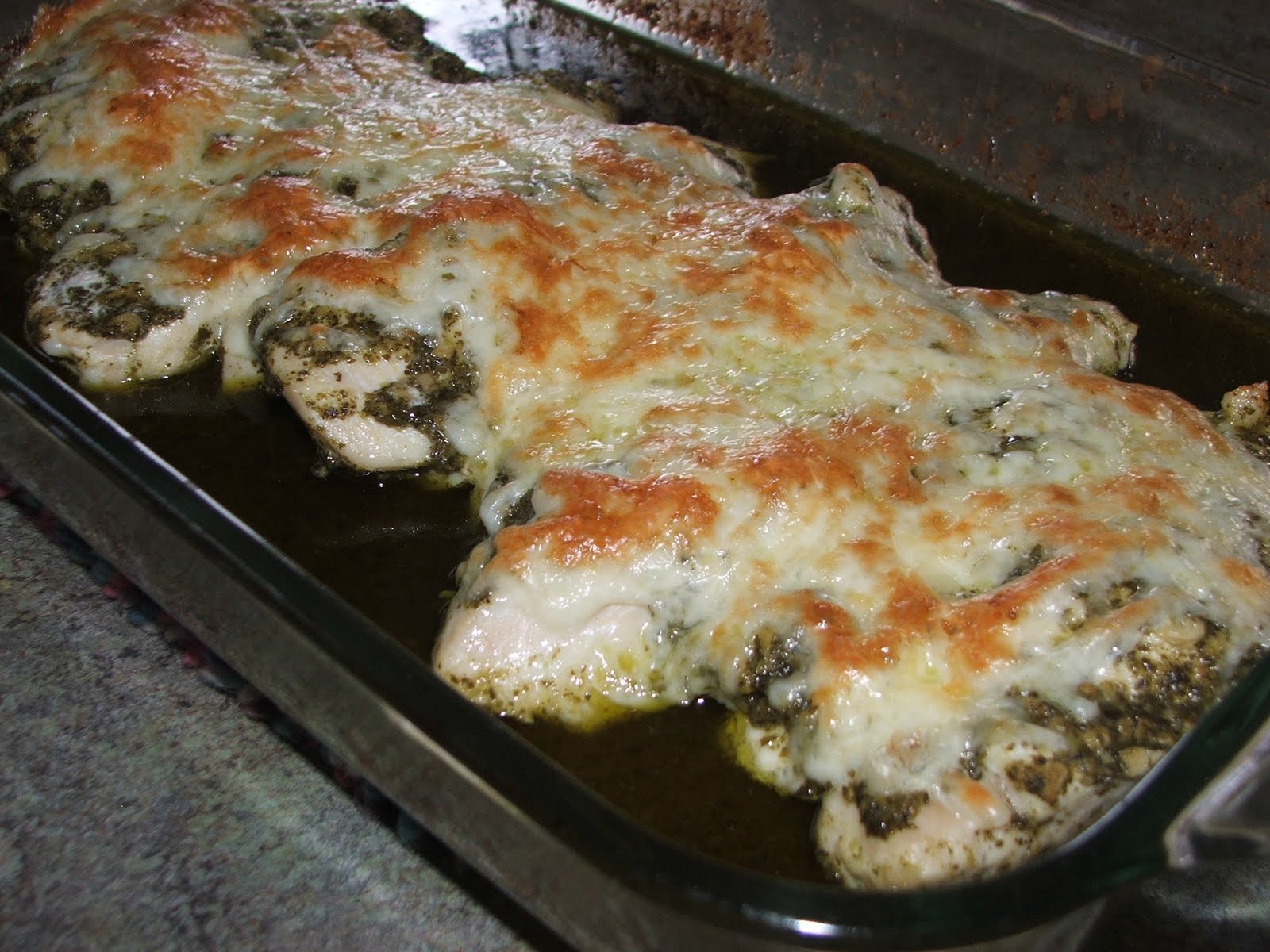 Double the Deliciousness: Baked Chicken Pesto