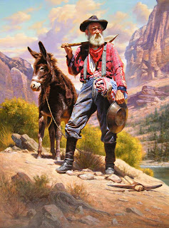 An old prospector