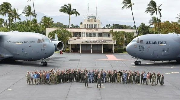 Deploy C-17 Globemaster III, USAF and RAAF After Exercise Global Dexterity 22-2