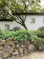 Photo by Sheila Webber of the Dr Sun Yat-Sen Classical Chinese Garden, Vancouver, May 2024