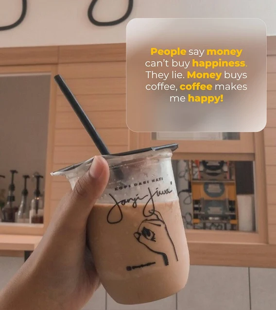 Kata-Kata Caption tentang Kopi Janji Jiwa