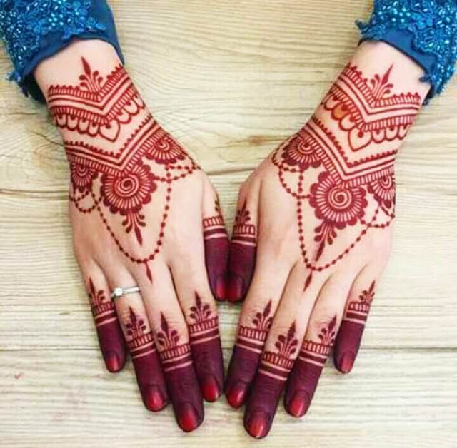 Mehndi Design Images For Bride