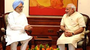  Narendra Modi is prime minister of india.he  with manmohansing