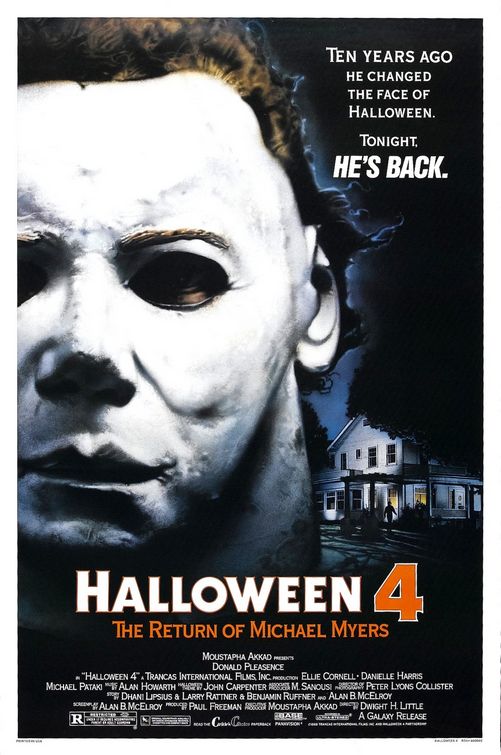 Halloween 4 movie poster
