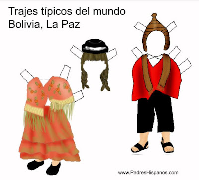 típico de La Paz, Bolivia