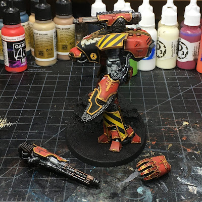 Legio Ignatum Reaver for Adeptus Titanicus WIP