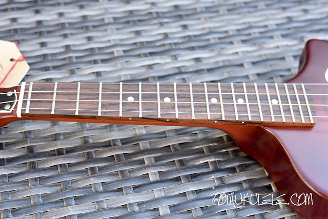 Seagull Uke Steel Ukulele neck