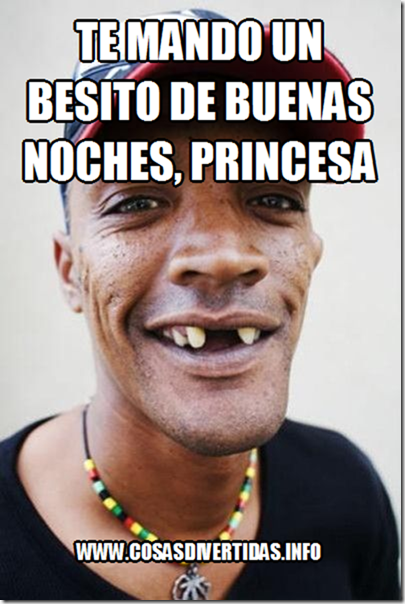 besito de buenas noches