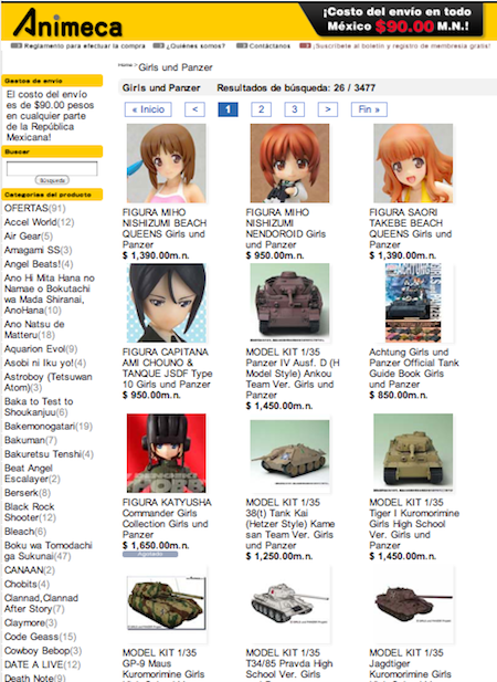 figuras Girls und Panzer