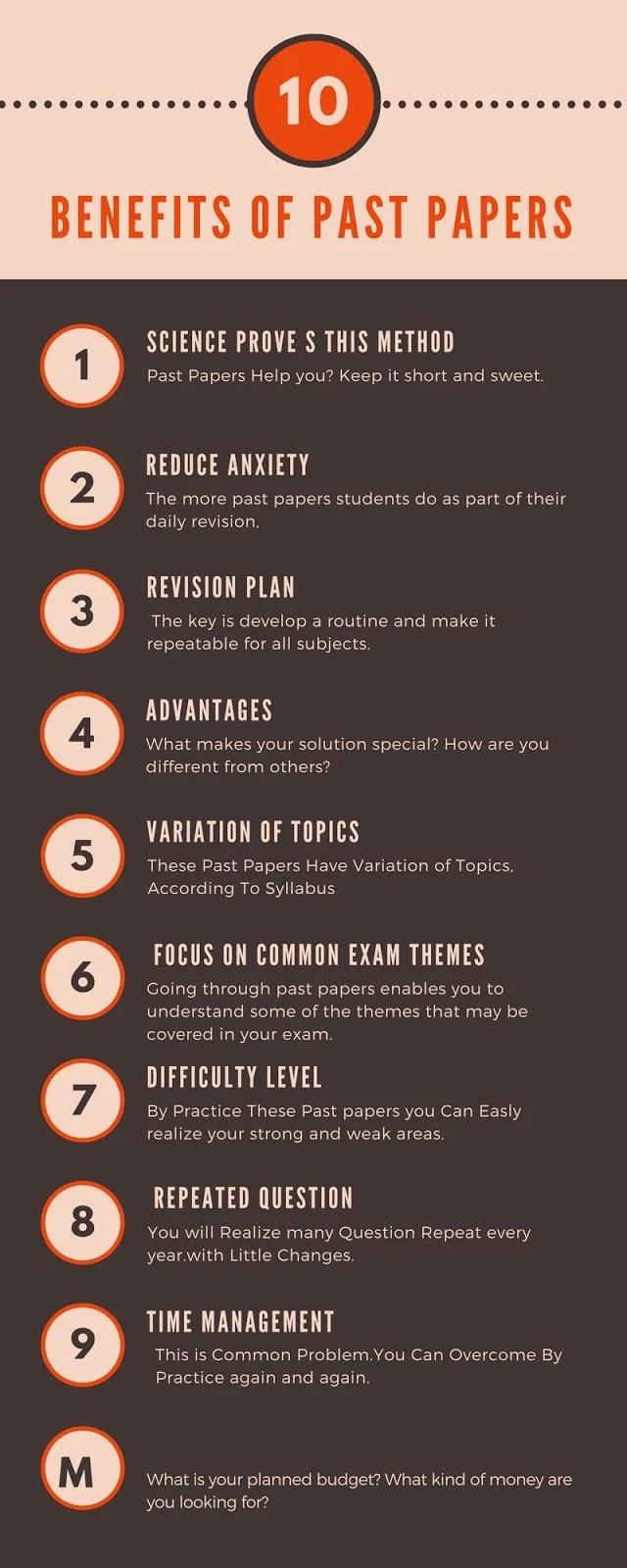 mdcat past papers infographic