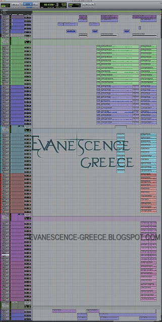 Evanescence Mixing What You Want In the studio Multitracks setting  Greece