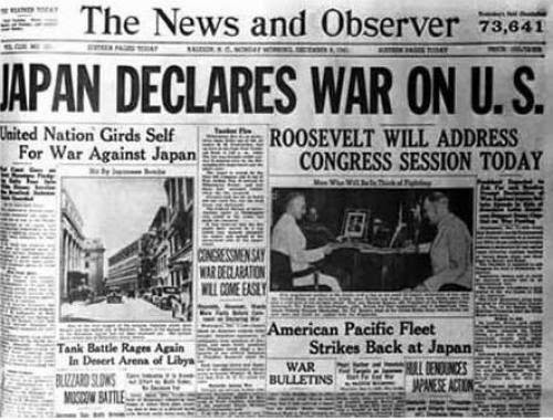 They Need A Pearl Harbor