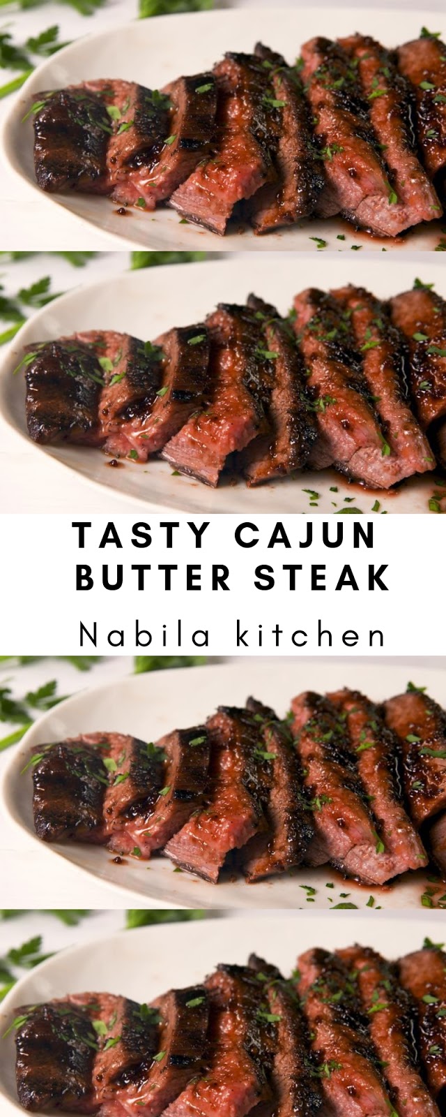 Tasty Cajun Butter Steak