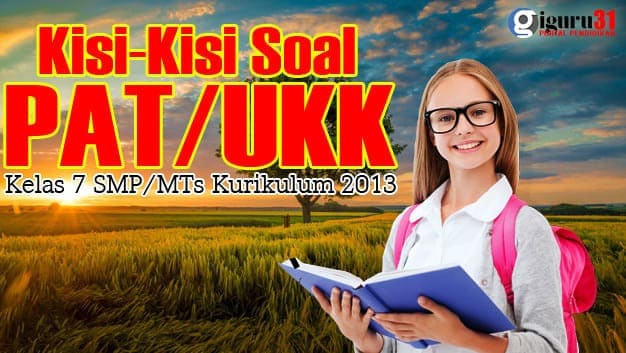 Kisi-kisi PAT SKI Kelas 7 Tingkat MTs KMA 183