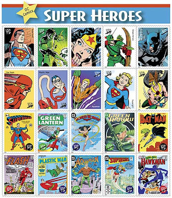 United States Postal Service issued a sheet of 20 stamps honoring the DC 