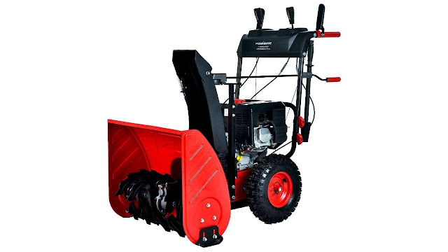 PowerSmart PSSAM24 2-Stage Electric Start Gas Snow Blower