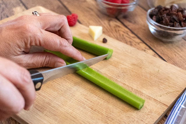 How to Make Celery Stick Pencil Snacks for Back-to-School!
