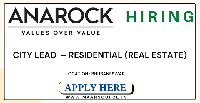 City Lead – Residential (Real Estate)