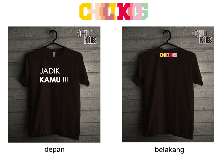 Desain Baju Kaos atau Template Baju Kaos CorelDraw - ABSTRAK