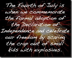 fourth of july
