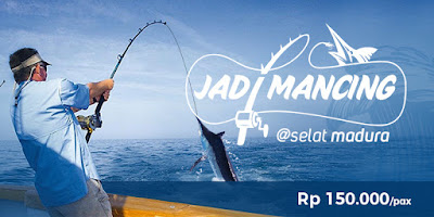 Wisata Mancing Ikan di Selat Madura