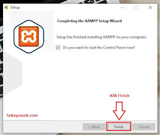 done install xampp