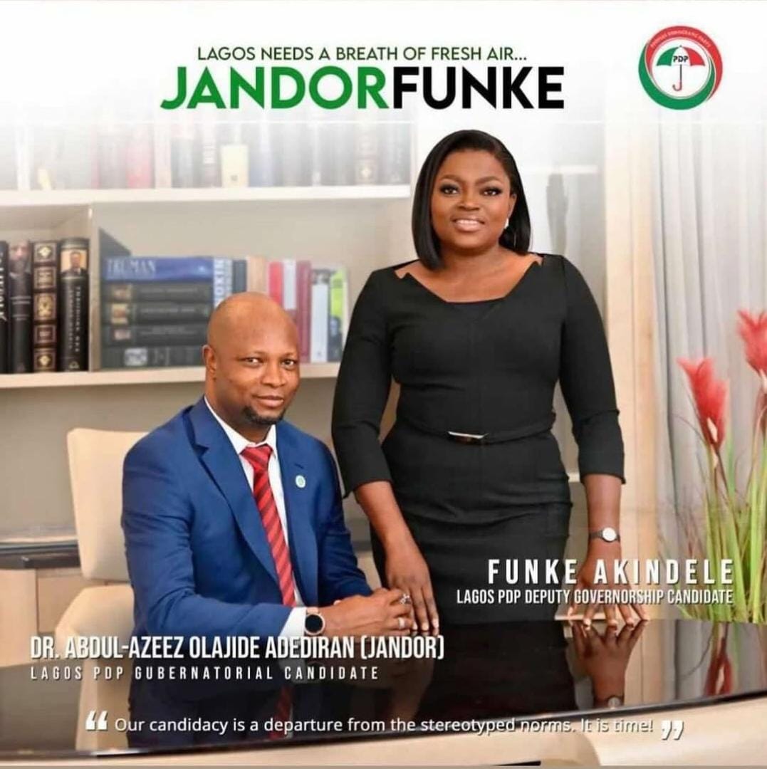 Funke Akindele drops ex-husband’s name ‘Bello’ in Campaign Video, Nigerians React