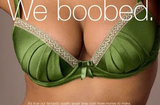 Marks and Spencer Bra Ad - We Boobed