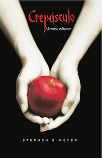 Portada del libro Crepúsculo, Stephenie Meyer