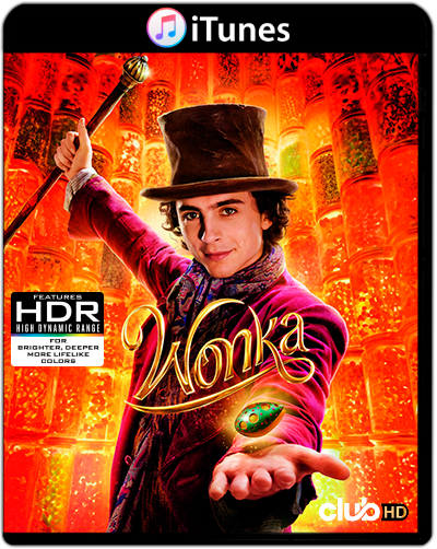 Wonka (2023) 2160p DV HDR IT WEB-DL Dual Latino (Musical. Aventuras. Fantástico. Comedia)