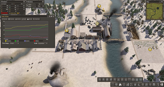 Town Arrivals | Banished Screenshot 