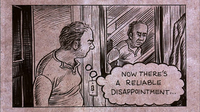 Comic Panel - "Now there's a reliable disappointment."