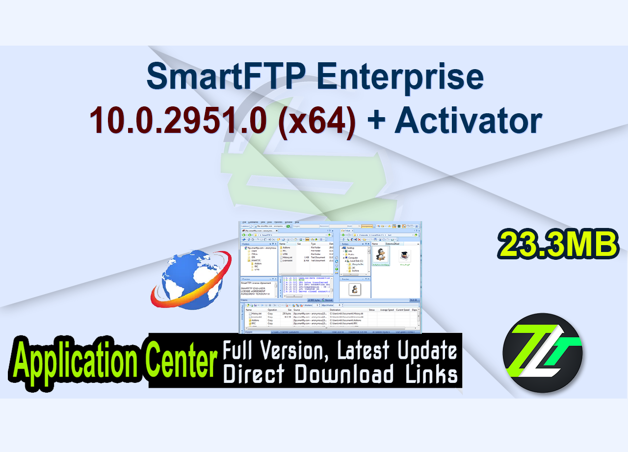 SmartFTP Enterprise 10.0.2951.0 (x64) + Activator