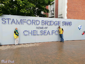 Bercuti di  London - Stamford Briddge (Stadium Chelsea)