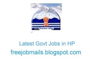 Latest Govt Jobs in HP