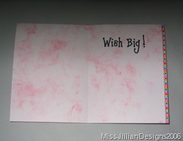 Birthday card - inside - 2006, July