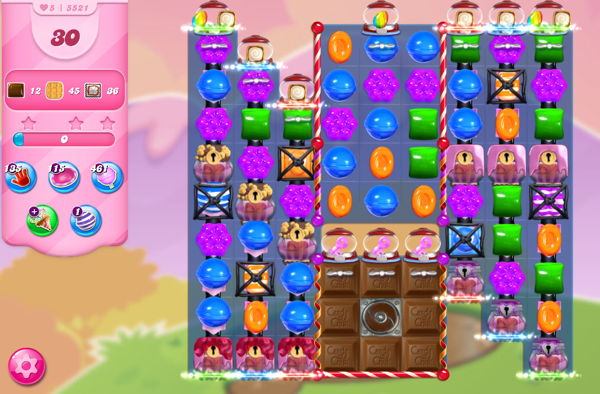 Candy Crush Saga level 5521