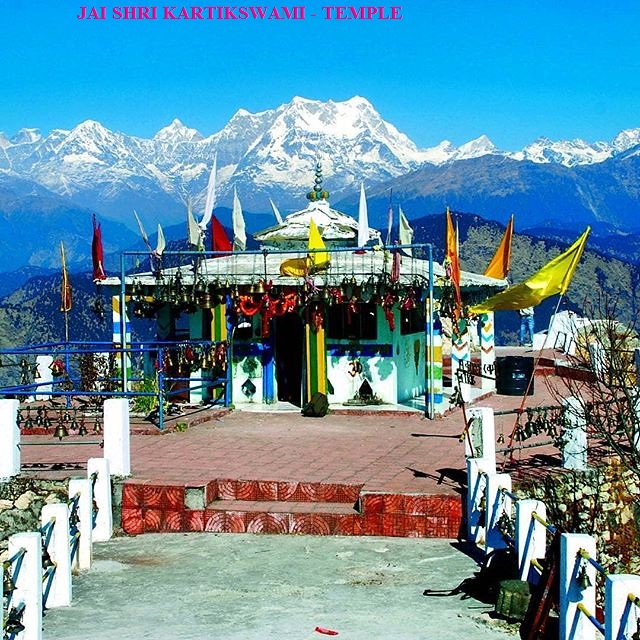 KARTIKSWAMI-RUDRAPRAYAG SANGAM  - RUDRAPRAYAG TOURIST PLACES - RUDRAPRAYAG DISTRICT -UTTRAKHAND-INDIA TRAVEL