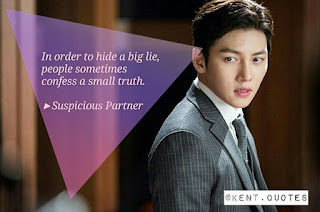 Kutipan Kata dari Drama Suspicious Partner