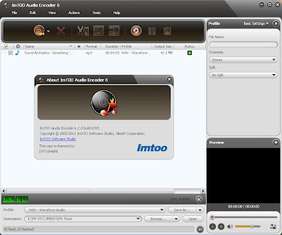 ImTOO Audio Encoder 6.2