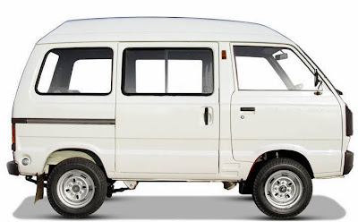 This is the image of suzuki bolan hi roof car in white color by suzuki