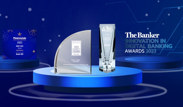BRI bisa meraih penghargaan "The Best Bank in Digital Service" untuk kategori KBMI (Kelompok Bank berdasarkan Modal Inti) pada Digital Banking Awards 2022 dan "The Banker Innovation in Digital Banking Awards 2023"