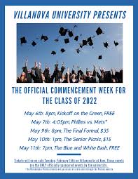 Villanova Academic Calendar 2022-2023: Important Dates